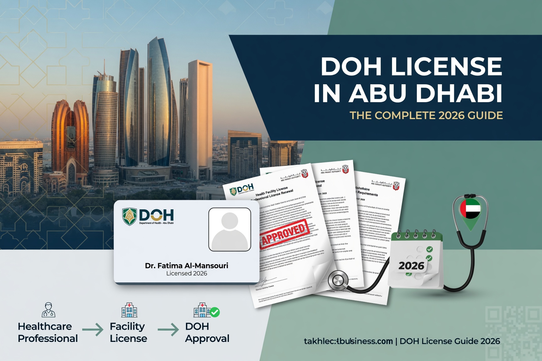 DOH License in Abu Dhabi: The Complete 2026 Guide for Healthcare Professionals & Facilities