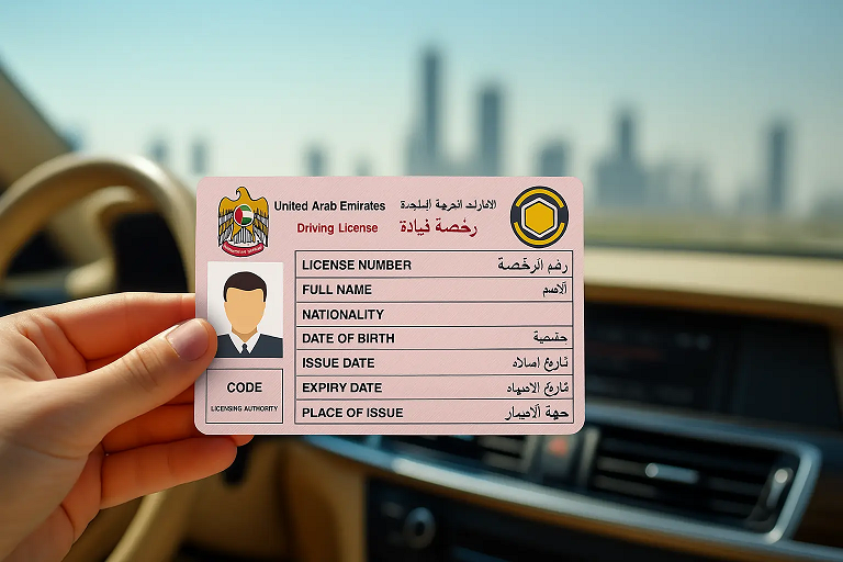 How to Obtain a Driving License in the UAE